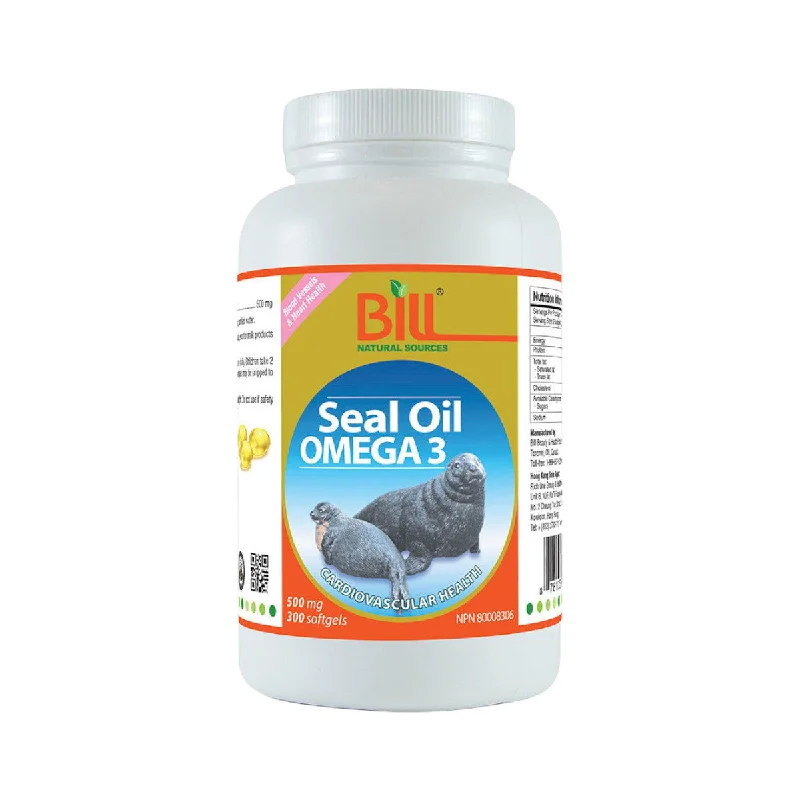 Bill Seal Oil Omega 3 500mg(300 softgels)