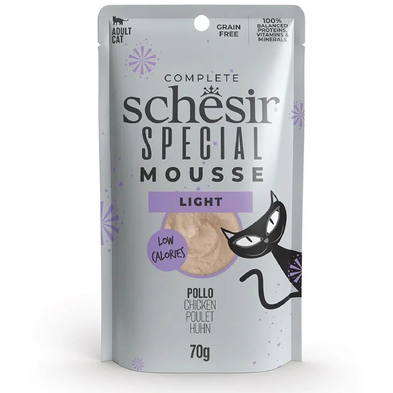 SCHESIR Special Need Kesica za mačke Mousse, Light, 70g