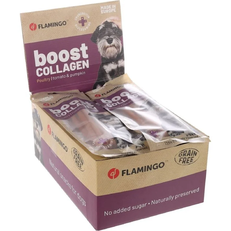 FLAMINGO Boost Collagen Spaghetti Poslastica za pse sa živinom,bez žitarica, 70g