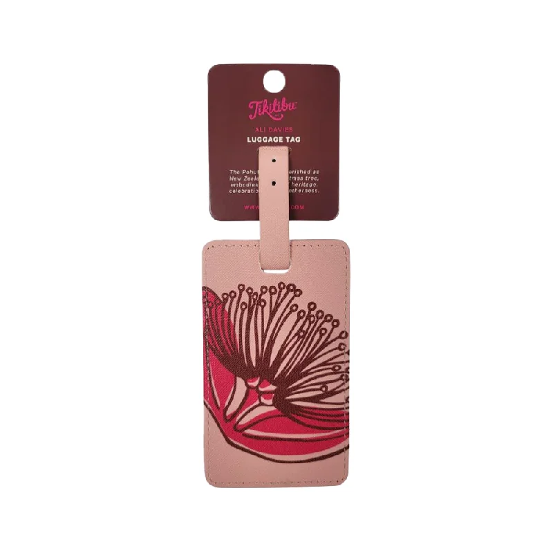 Ali Davies Luggage Tag Pink