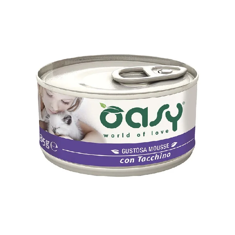 OASY Mousse za mačke s Ćuretinom 85g