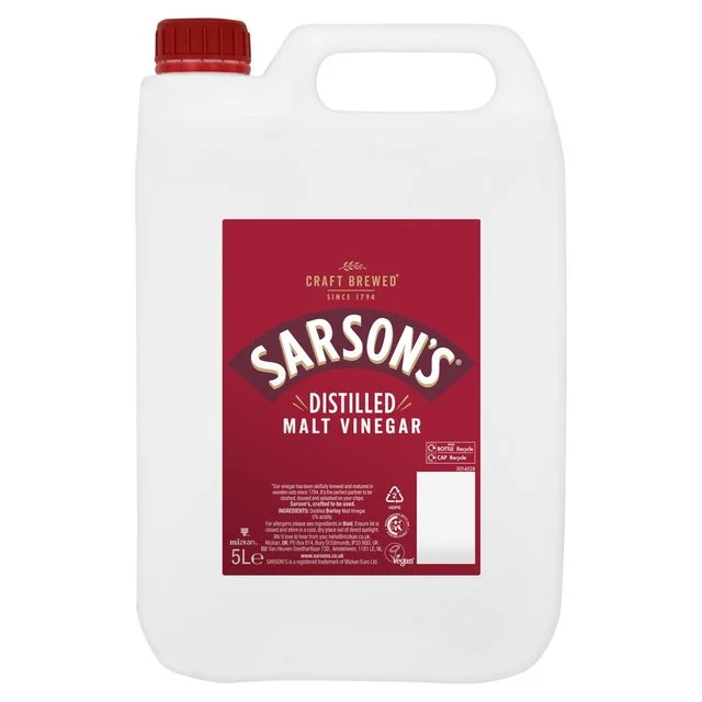 Sarsons Distilled Vinegar   5L