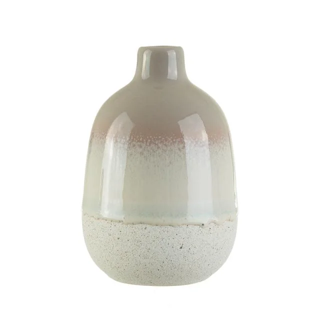 Sass & Belle Mojave Glaze Grey Vase