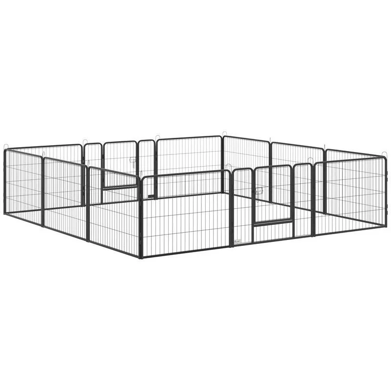 PawHut Heavy Duty Puppy Play Pen