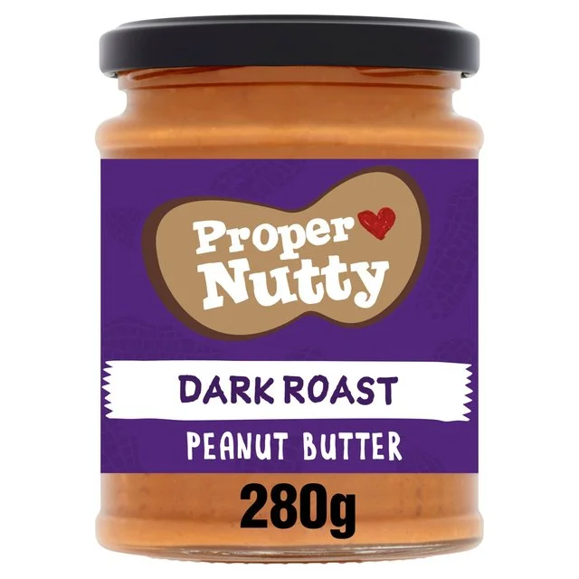 Proper Nutty Dark Roast Peanut Butter   280g