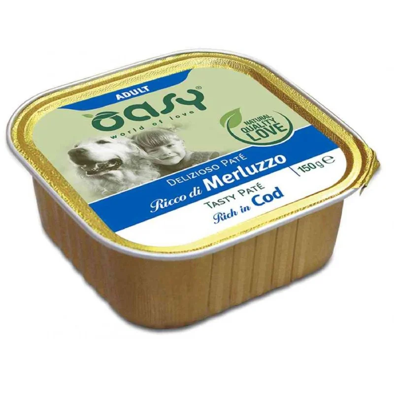 OASY Tasty Pate Pašteta za pse sa bakalarom, 150g