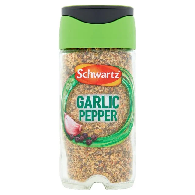 Schwartz Garlic Pepper Jar   45g