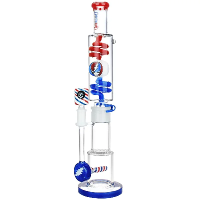 Grateful Dead x Pulsar 10 Year Flood Glycerin Bong Kit - 16" / 14mm F