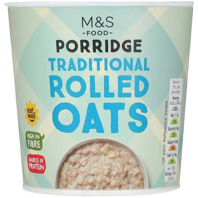 M&S Traditional Rolled Porridge Oats   70g