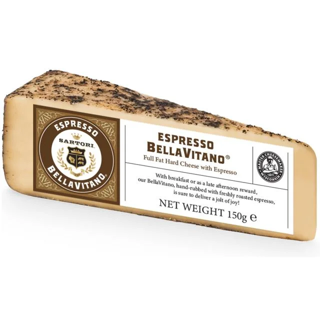 Sartori American Bellavitano Cheese with Espresso   150g