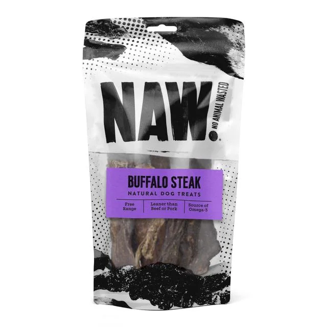 NAW Buffalo Steak Dog Treat   200g