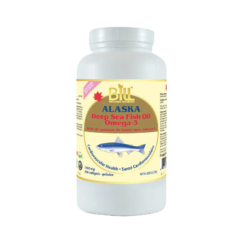 Bill Alaska Deep Sea Fish Oil 1000mg 300(softgels)