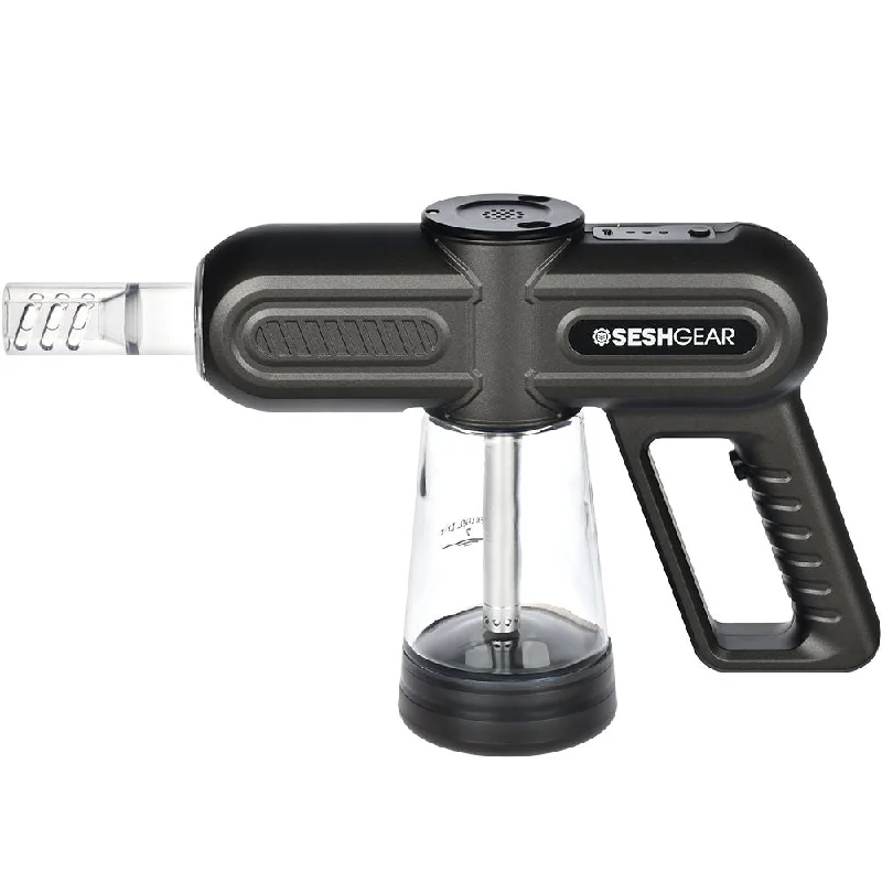 SeshGear Super Smoker Smoke Thrower Bong - 1500mAh / Black