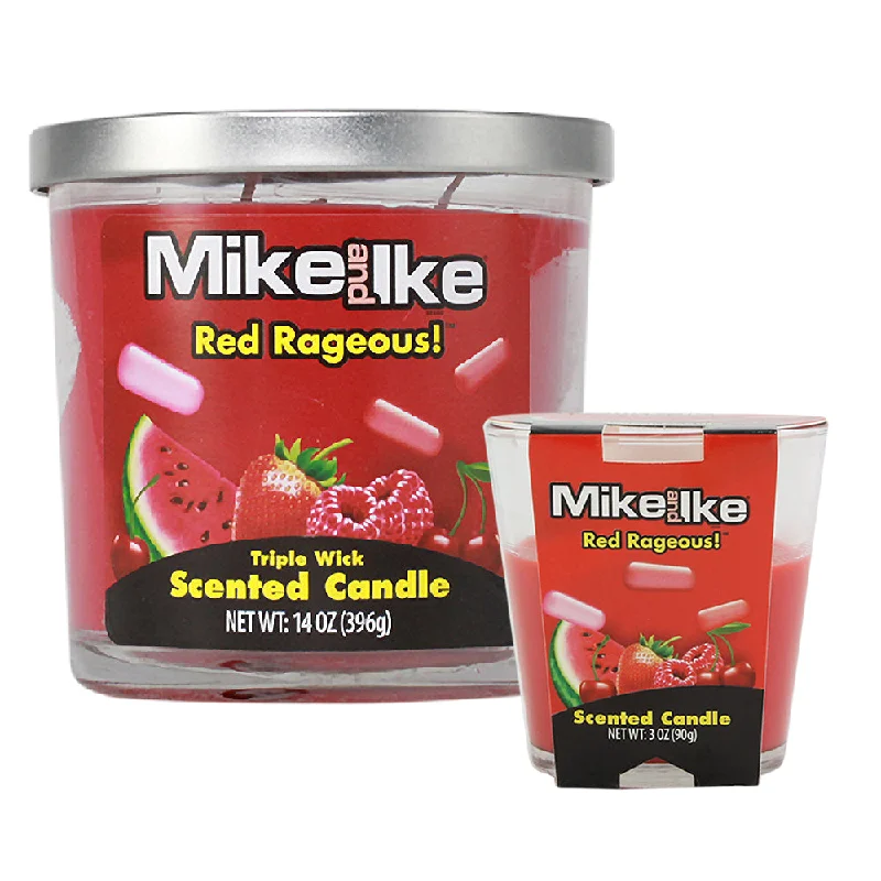 Mike and Ike Candy Scented Candle | Red Rageous