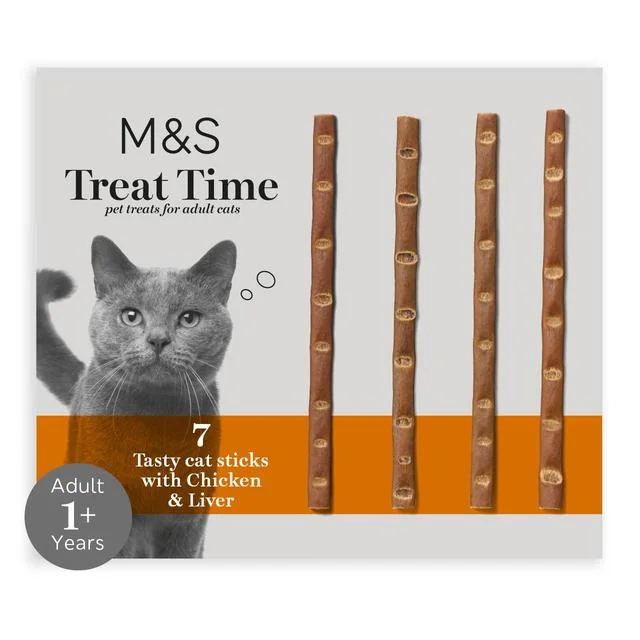 M&S Deli Chicken Cat Stick Treats   35g