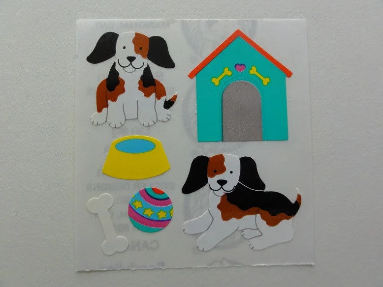 Sandylion Dog Sticker Sheet / Module - Vintage & Collectible