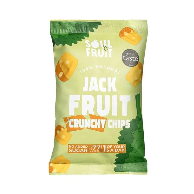 Soul Fruit Freeze Dried Jackfruit Crisps   20g