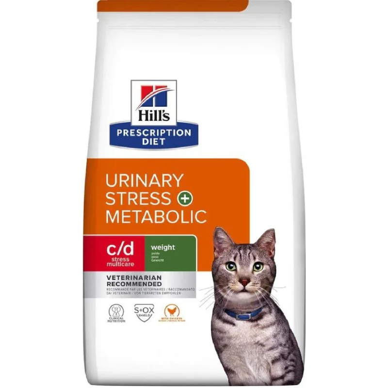 HILLs PrescriptionDiet Feline C/D Urinary Stress + Metabolic, 1,5kg