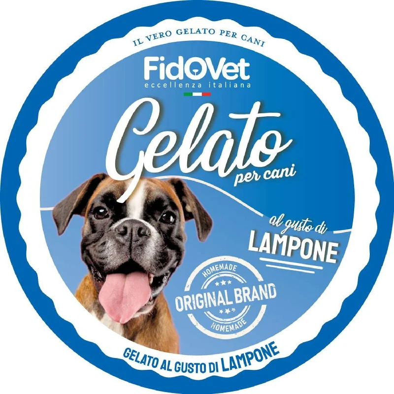 FIDOVET Gelato Sladoled za pse, s ukusom maline, 40g