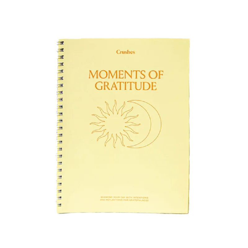 Moments of Gratitude Journal Yellow