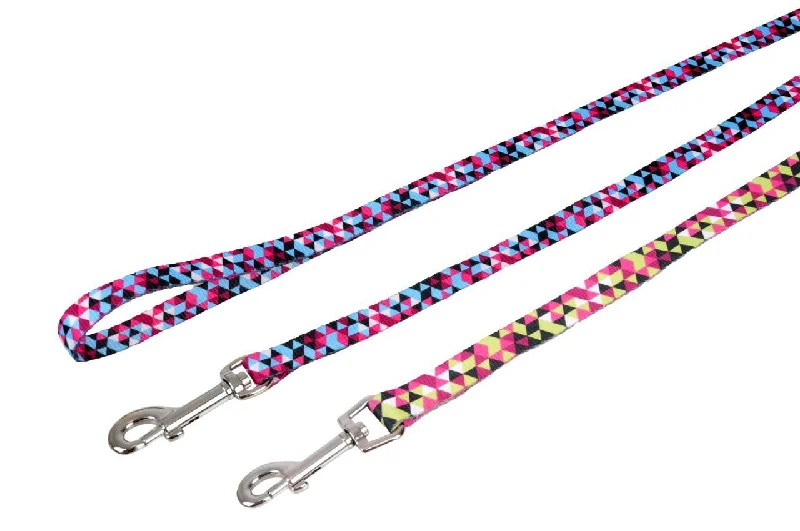 Karlie Leash Geo - Blue - 100cm x 20mm